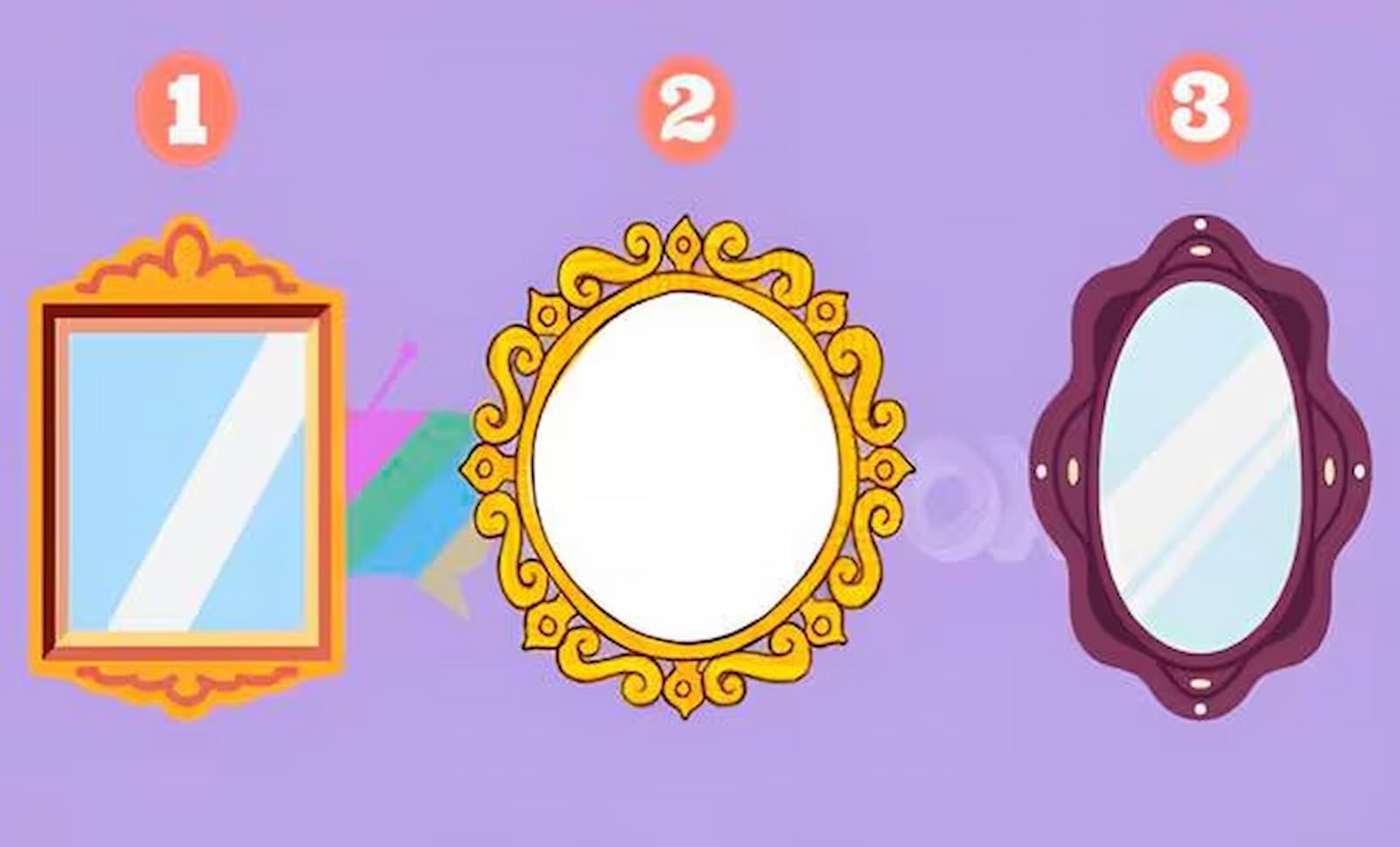 Character check: Select one of many three mirrors and you’ll know in case you are conceited