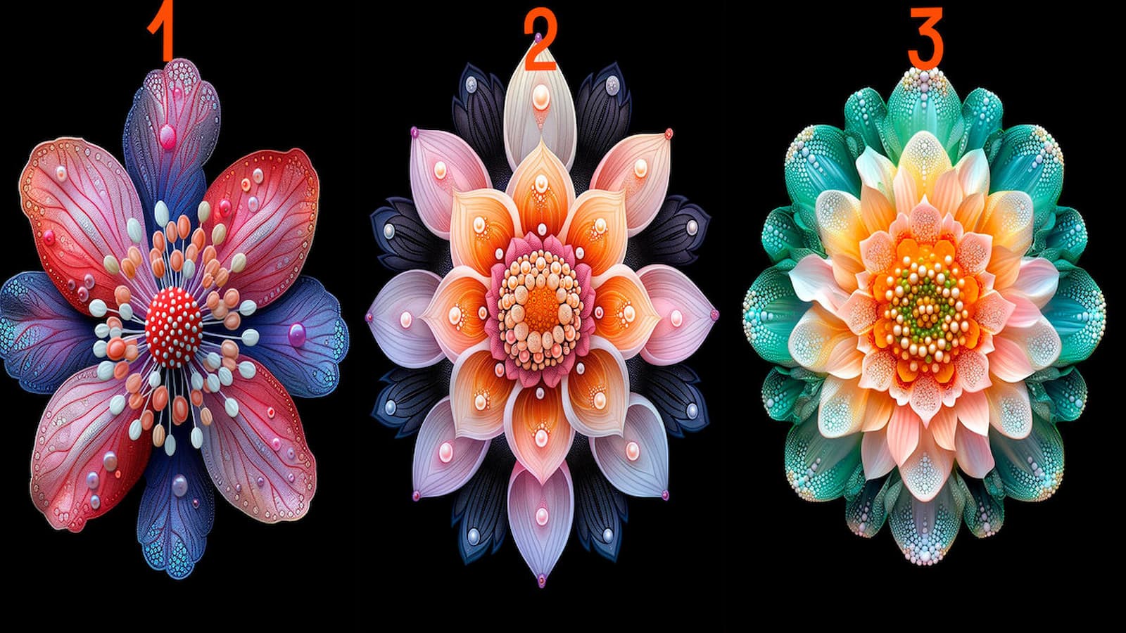 Future take a look at: Select a flower from the Backyard of Eden and discover out the place it should lead you