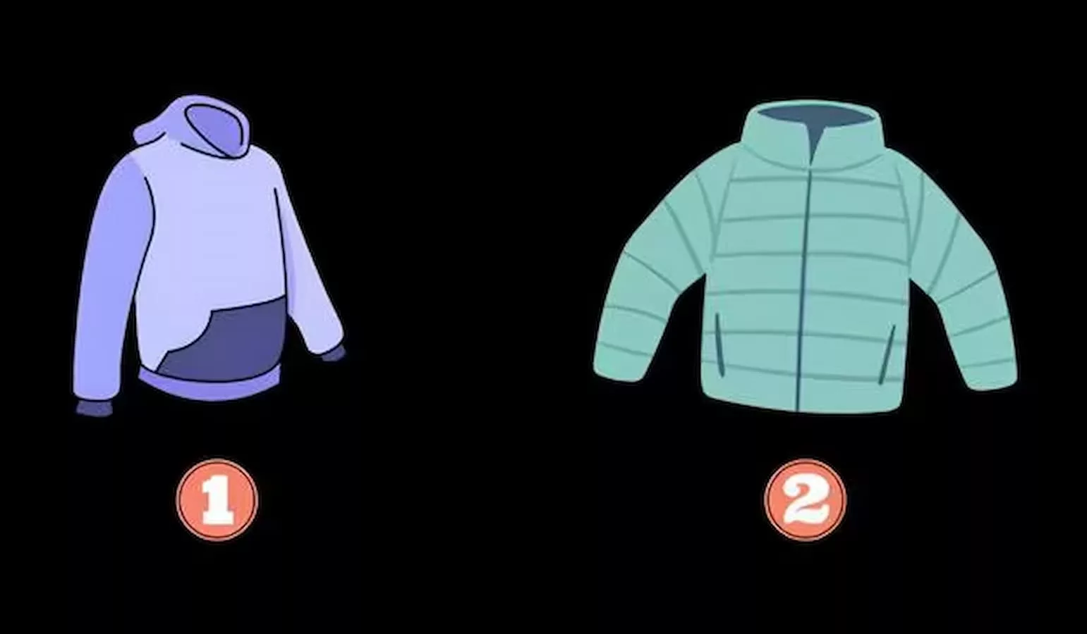 Character check: The coat you select will reveal particulars about your character