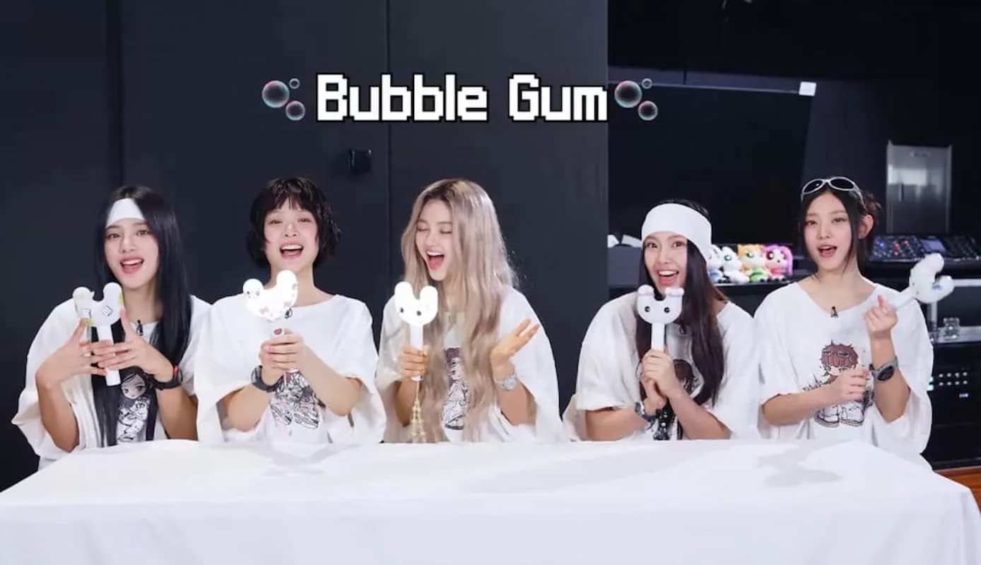 Korean netizens love how cute NewJeans is within the tutorial video for the fan anthem for “Bubble Gum”